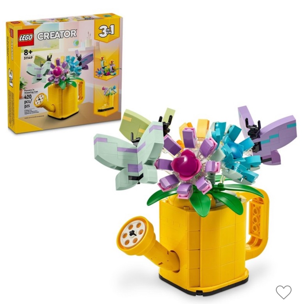 LEGO Creator 3-in-1 Floral Set - Yellow and Multicolor. New - received as gift.